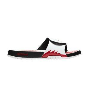 Jordan Hydro 5 Retro Slide Sandals 'White Fire Red' 555501-101